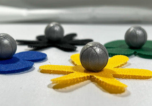 14mm Hard Markers with Velcro Base